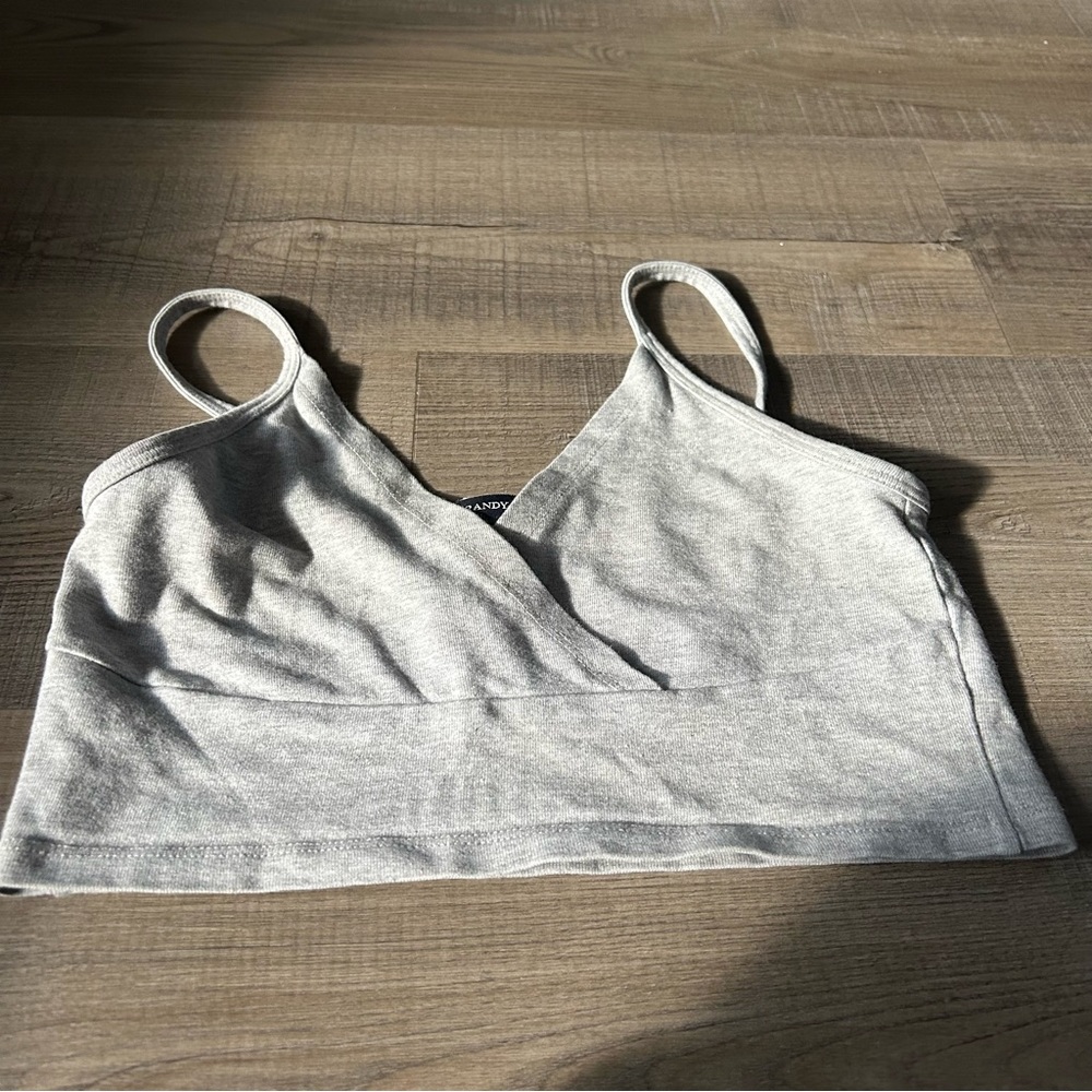 Brandy Melville Grey Amara Tank
